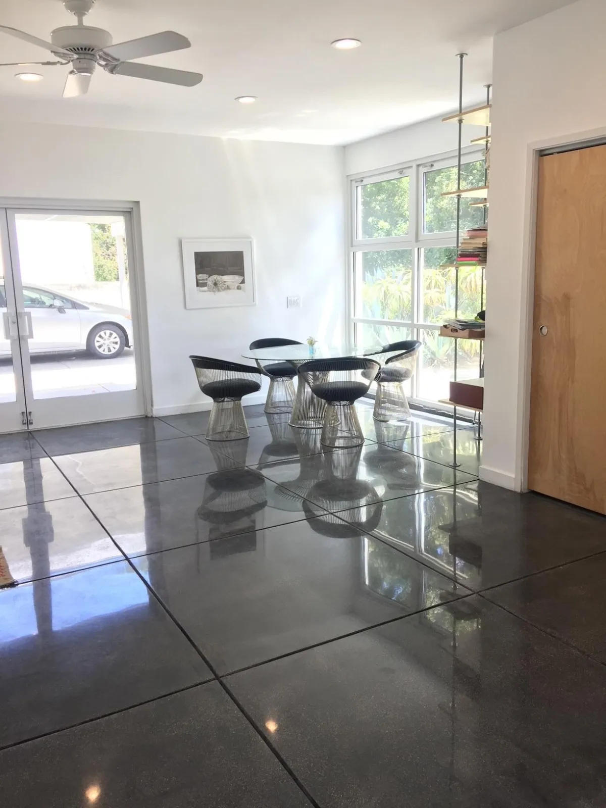 Polished concrete floor by Infinity Concrete Coatings