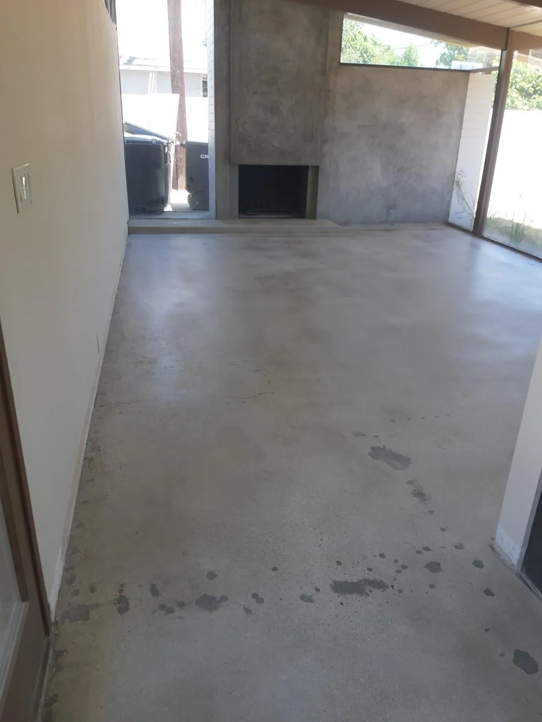 Polished concrete floor by Infinity Concrete Coatings