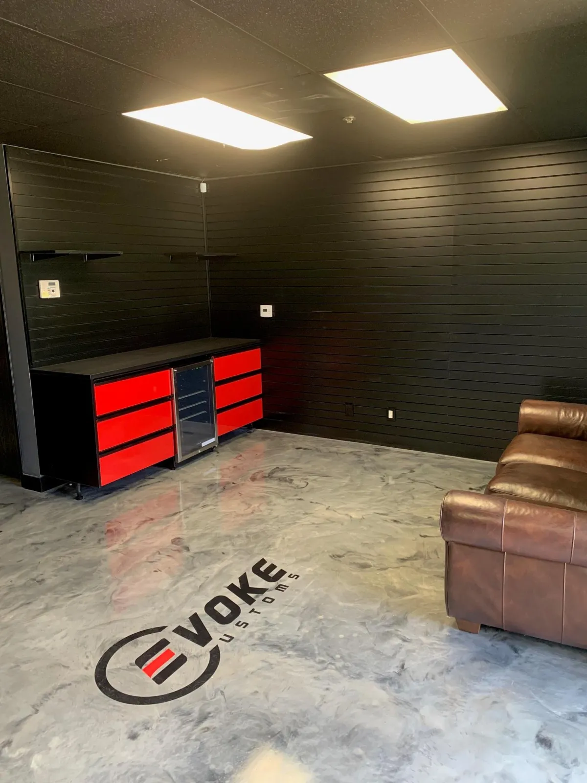 Polished concrete floor by Infinity Concrete Coatings
