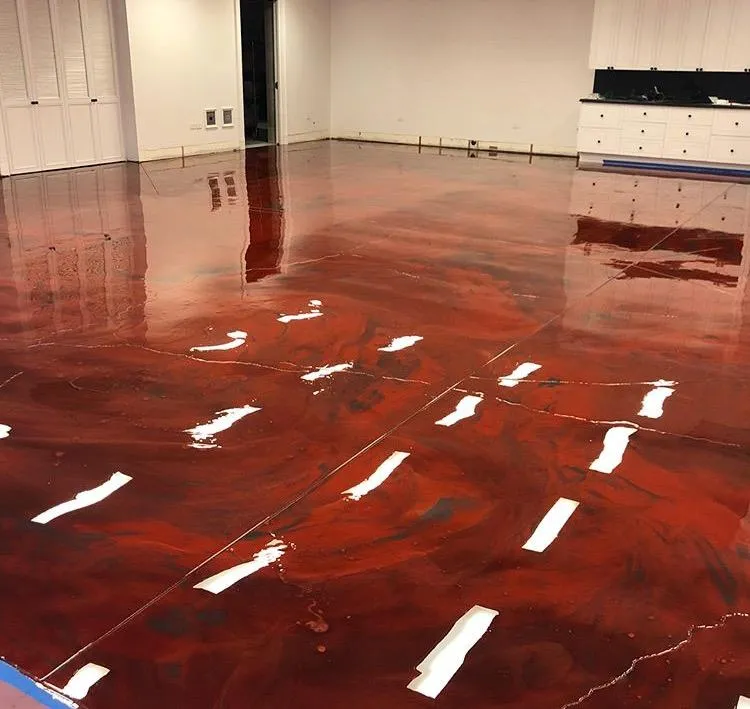 Polished concrete floor by Infinity Concrete Coatings