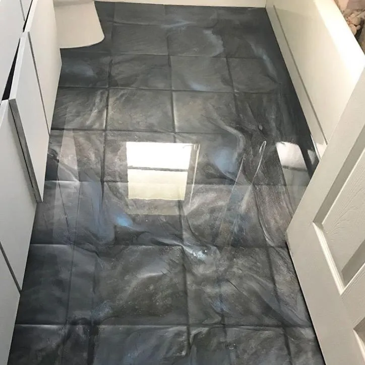Polished concrete floor by Infinity Concrete Coatings