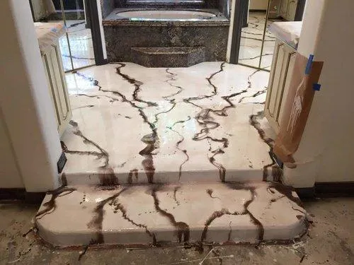 Polished concrete floor by Infinity Concrete Coatings