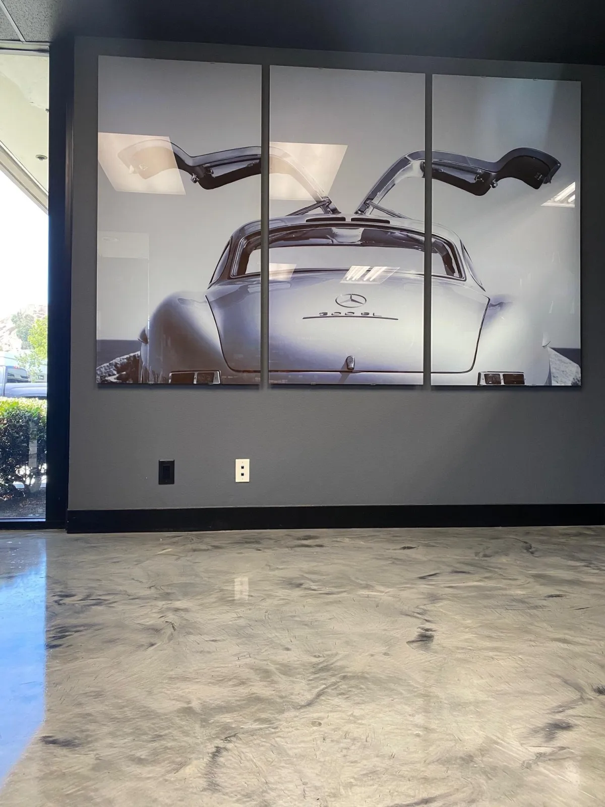 Polished concrete floor by Infinity Concrete Coatings