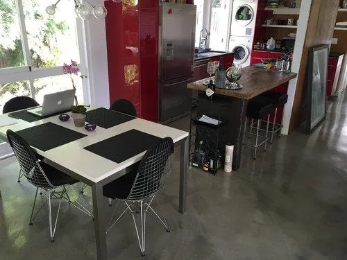 Polished concrete floor by Infinity Concrete Coatings