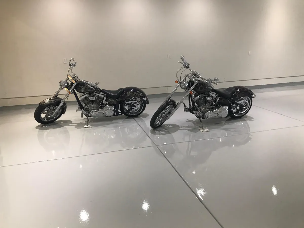 Polished concrete floor by Infinity Concrete Coatings