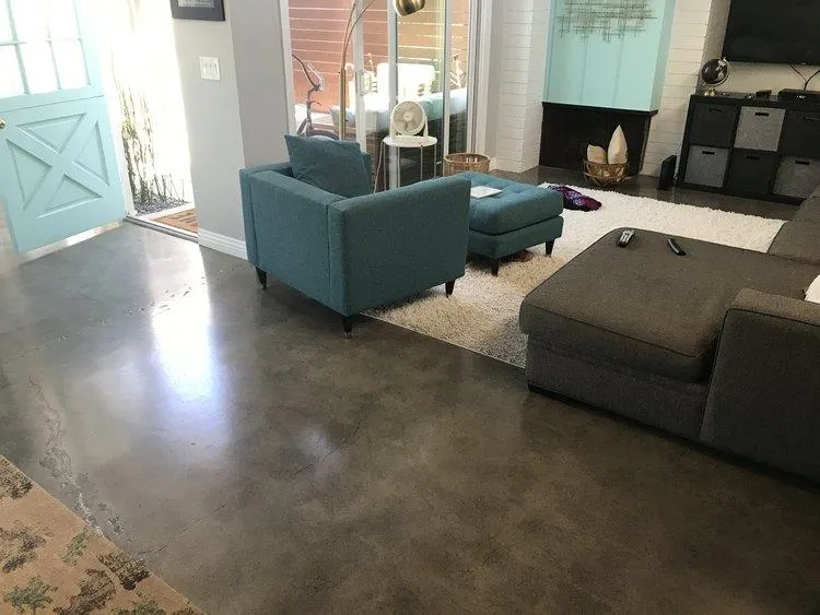 Polished concrete floor by Infinity Concrete Coatings