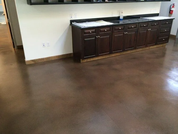 Polished concrete floor by Infinity Concrete Coatings