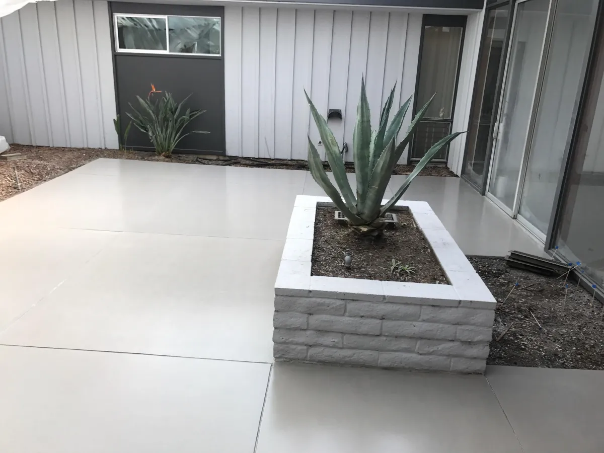 Polished concrete floor by Infinity Concrete Coatings