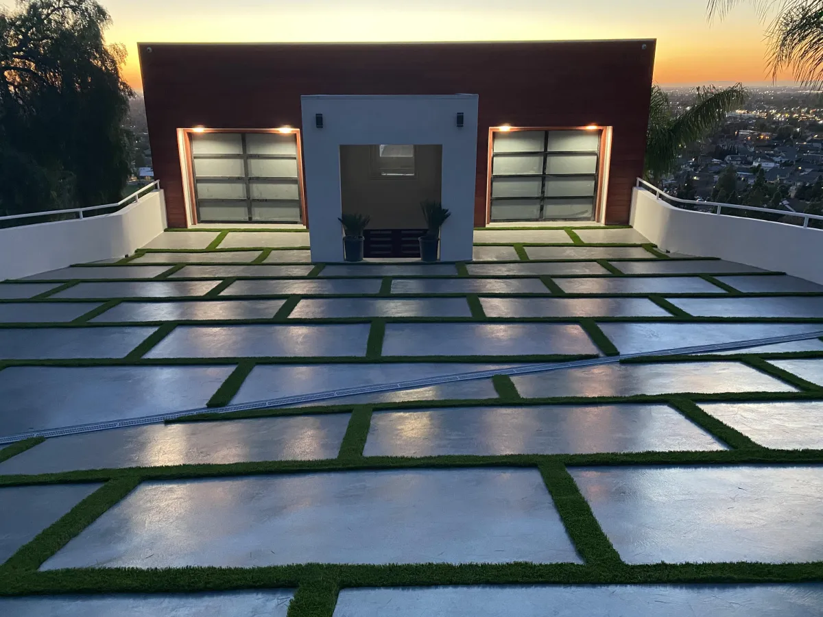 Polished concrete floor by Infinity Concrete Coatings