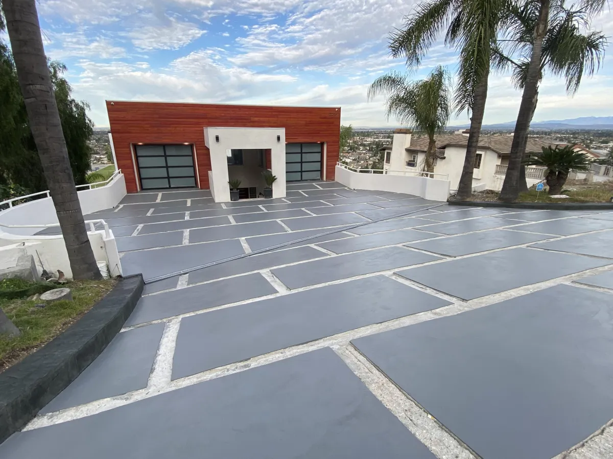 Polished concrete floor by Infinity Concrete Coatings