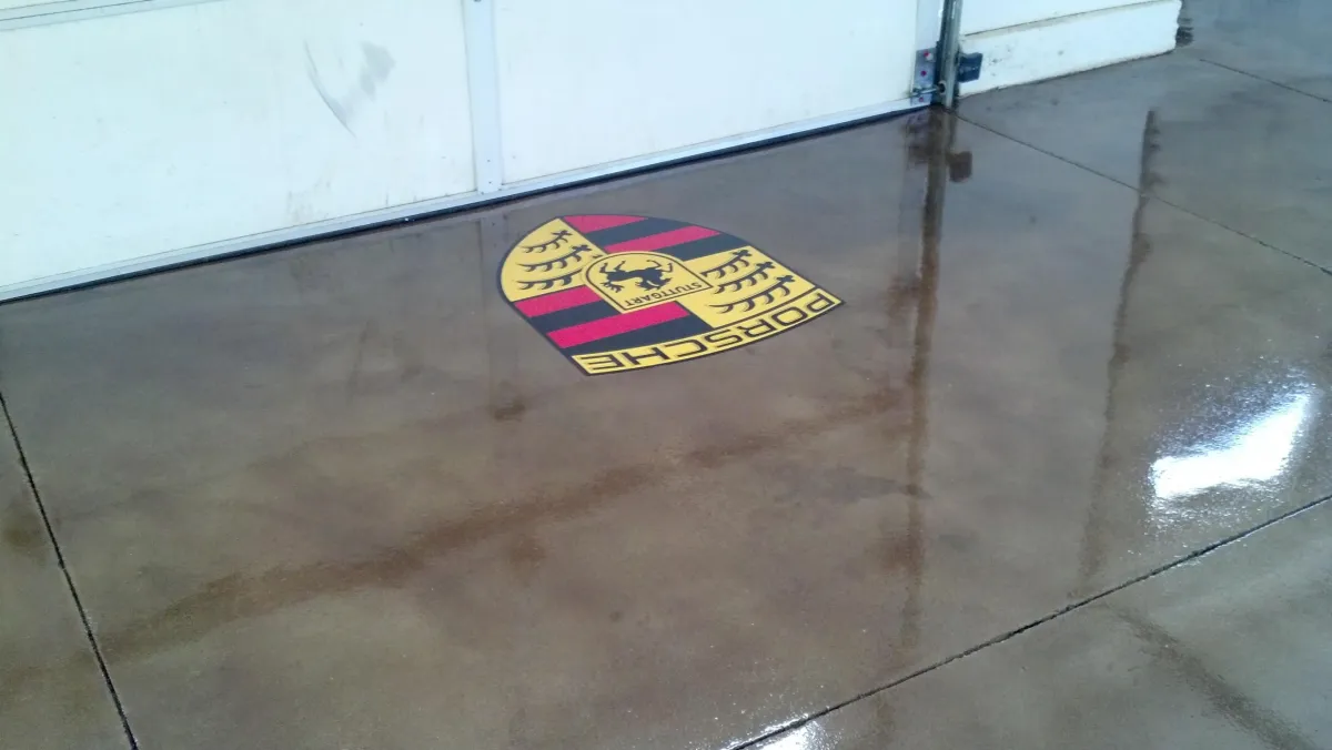 Polished concrete floor by Infinity Concrete Coatings