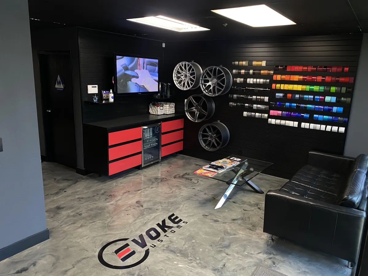 Polished concrete floor by Infinity Concrete Coatings