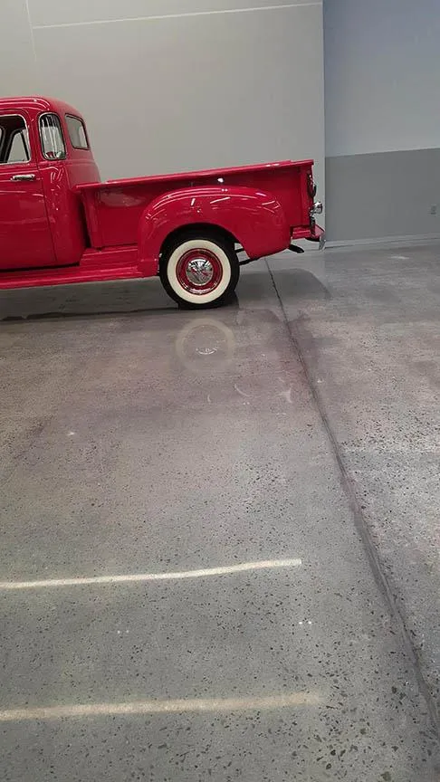 Polished concrete floor by Infinity Concrete Coatings