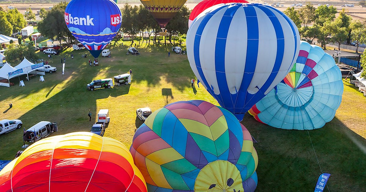 Up, Up, and Away at Temecula Valley Balloon & Wine Festival Grounds (Temecula, California)