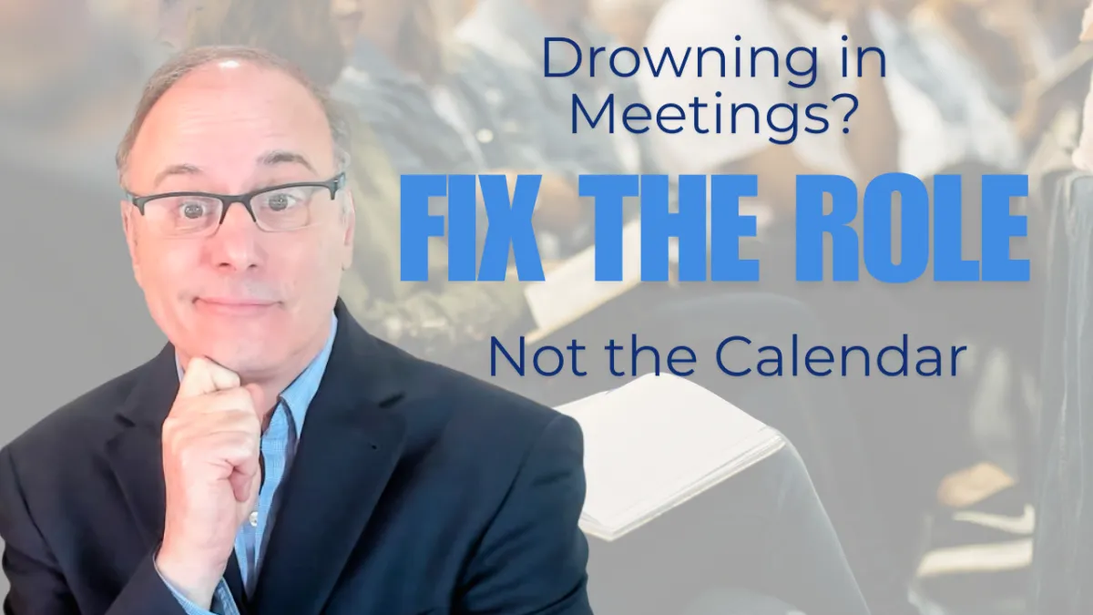 How to Reclaim Your Role (Before Burnout Becomes the Strategy)