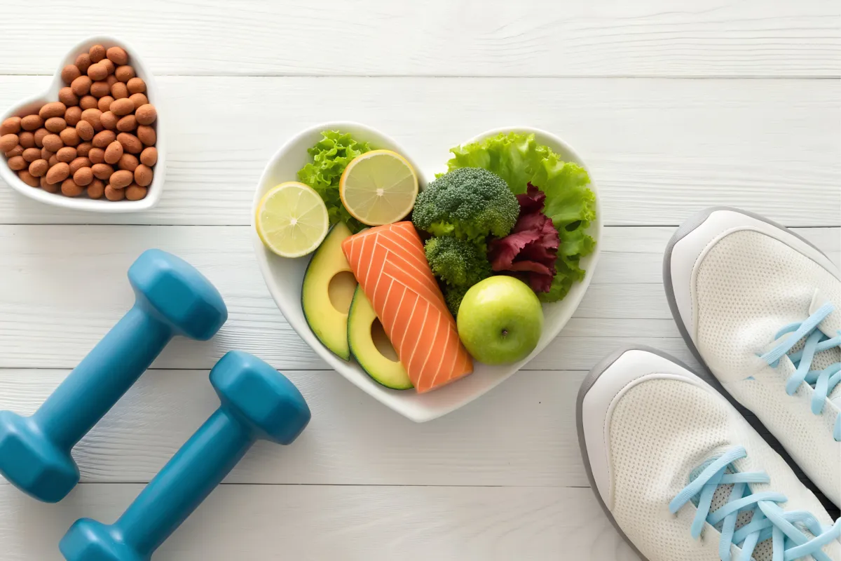 Heart-healthy recipes & exercise challenges