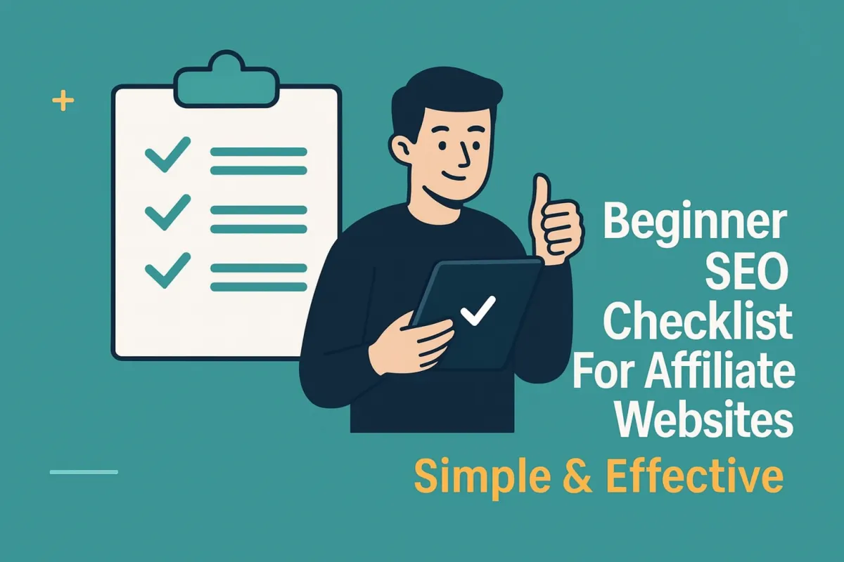 Beginner Seo Checklist For Affiliate Websites (Simple & Effective)