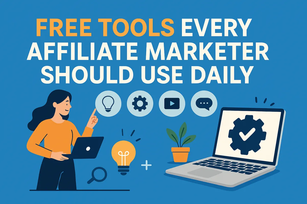 Free Tools Every Affiliate Marketer Should Use Daily