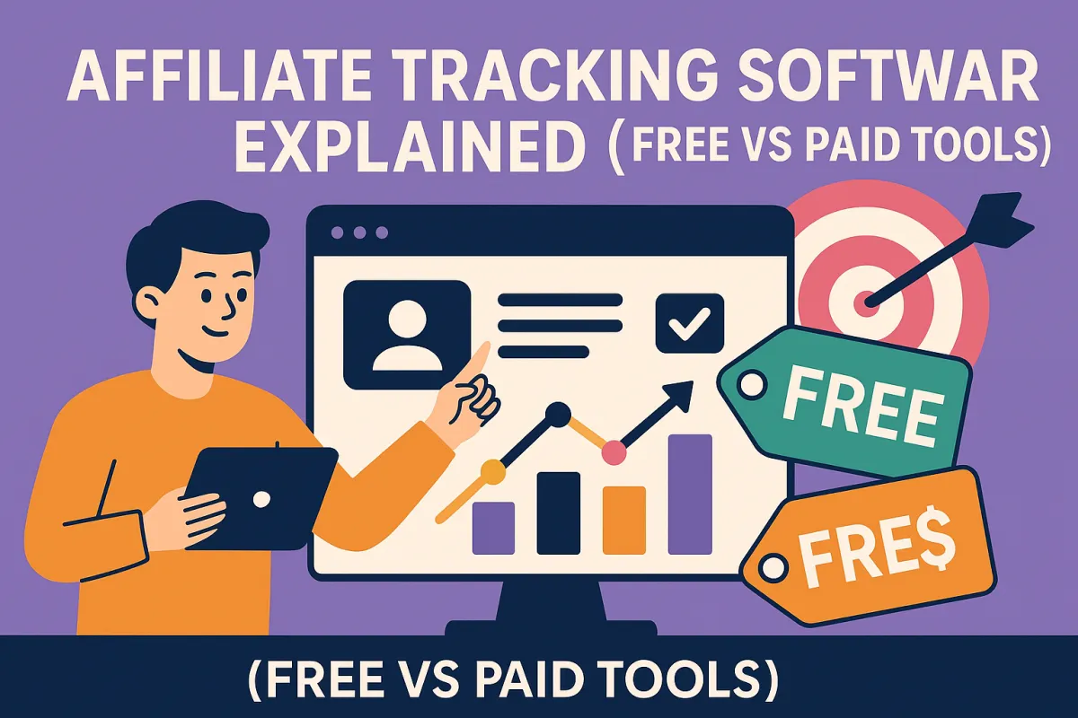 Affiliate Tracking Software Explained. Free vs Paid Tools