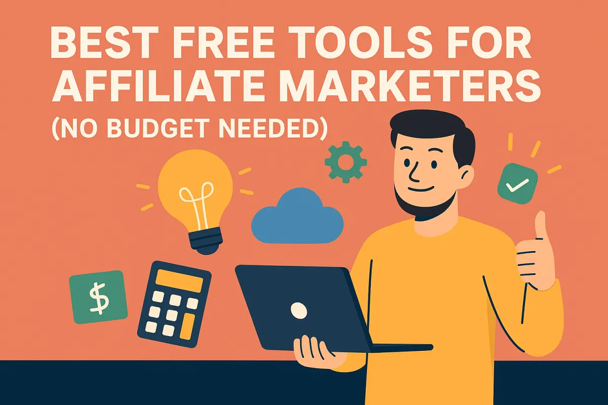 Best Free Tools for Affiliate Marketers. No Budget Needed
