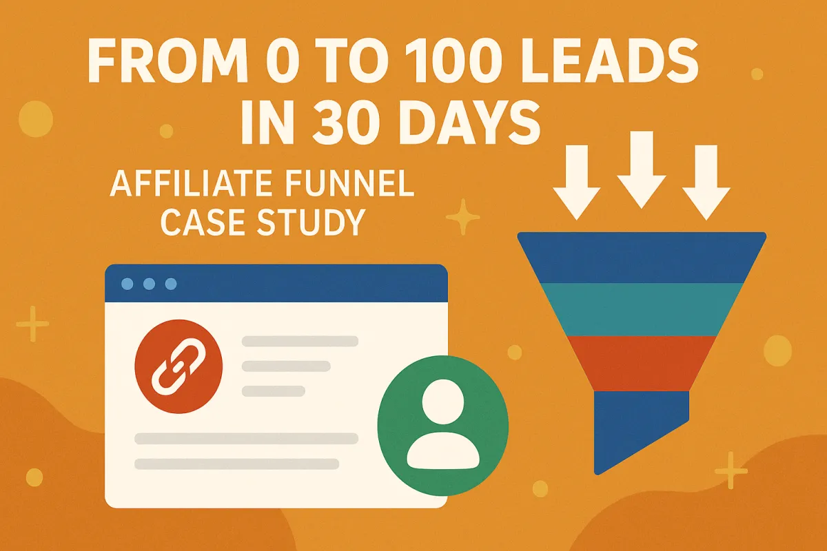 From 0 to 100 Leads in 30 Days – Affiliate Funnel Case Study