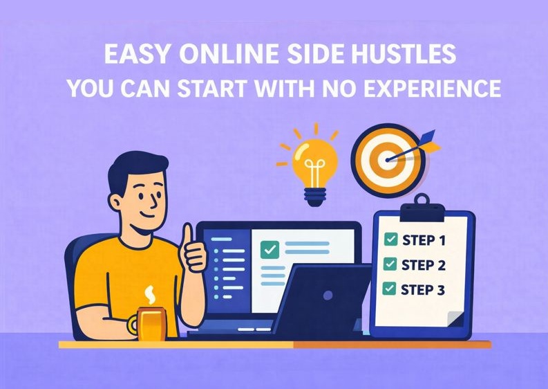 Easy Online Side Hustles You Can Start With No Experience