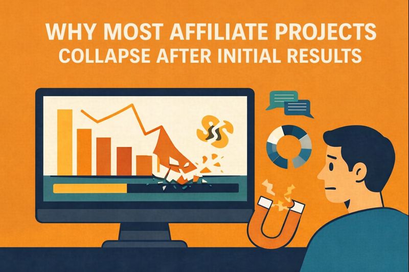 Why Most Affiliate Projects Collapse After Initial Results