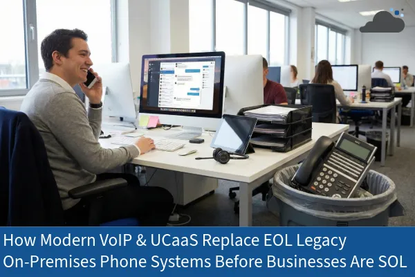 Replace Legacy Phone Systems Before End-of-Life | VoIP & UCaaS Benefits