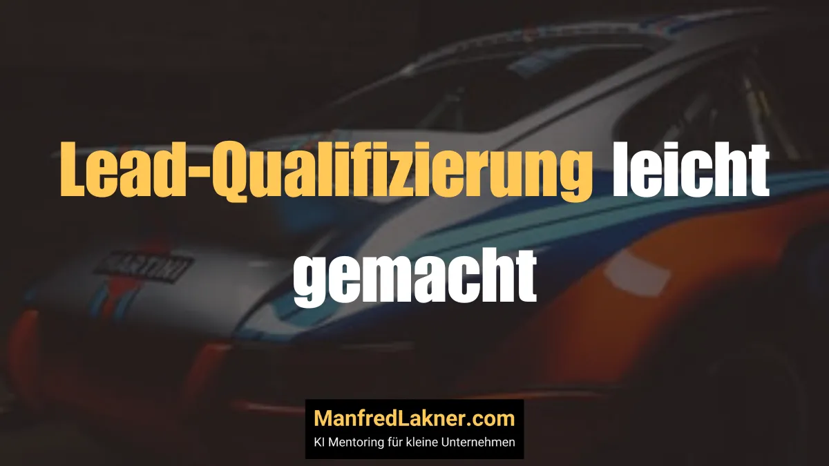 Lead Qualifizierung