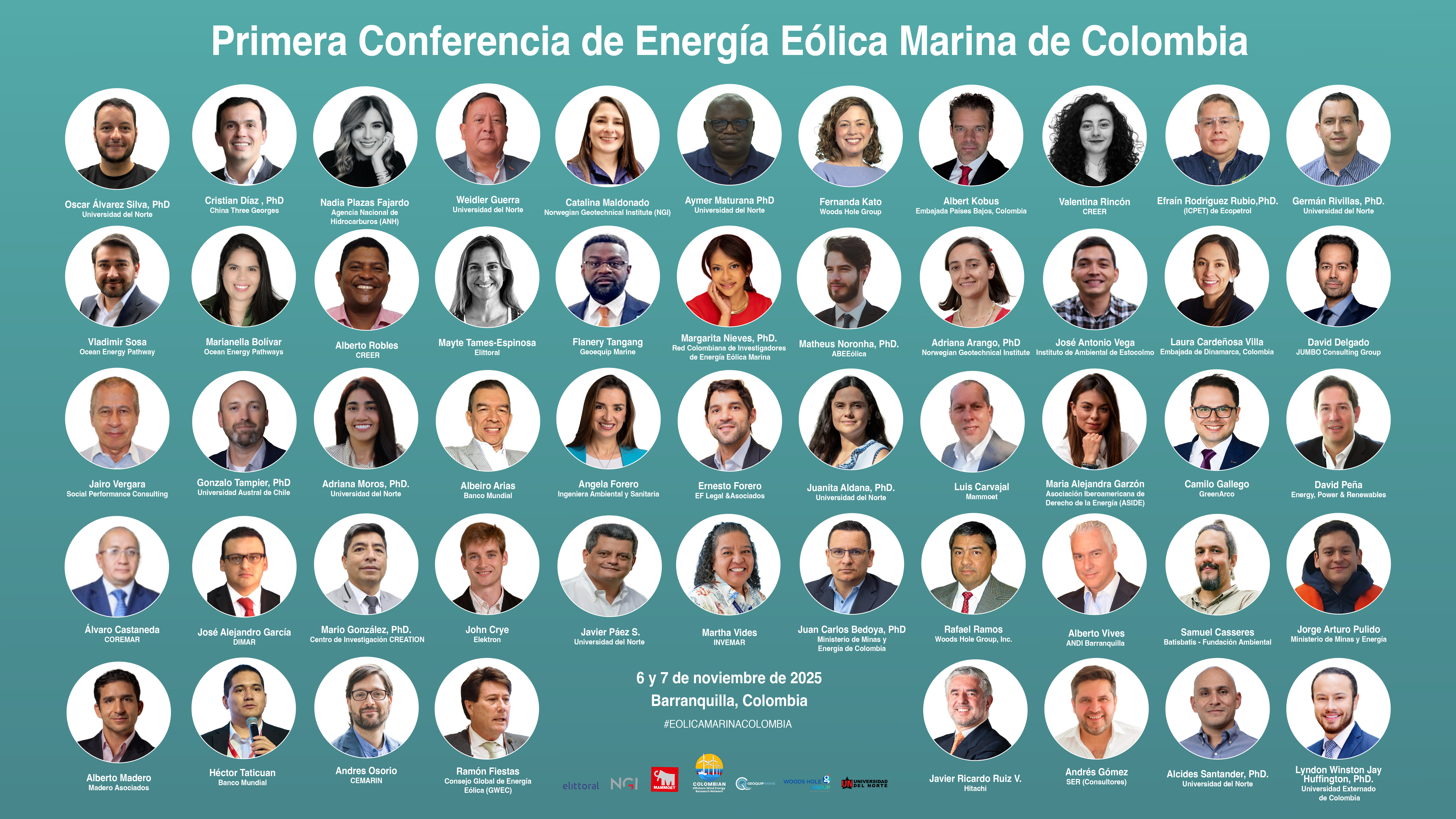 Primera Conferencia de Energía Eólica Marina en Colombia