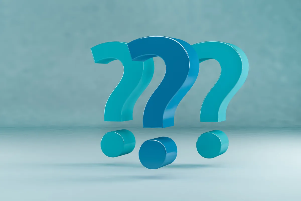 Question marks
