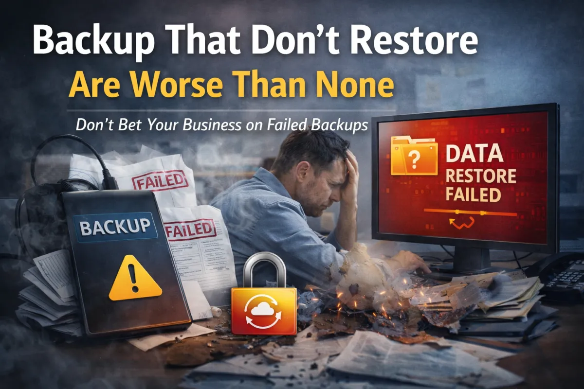 Backups That Don’t Restore Are Worse Than No Backups at All