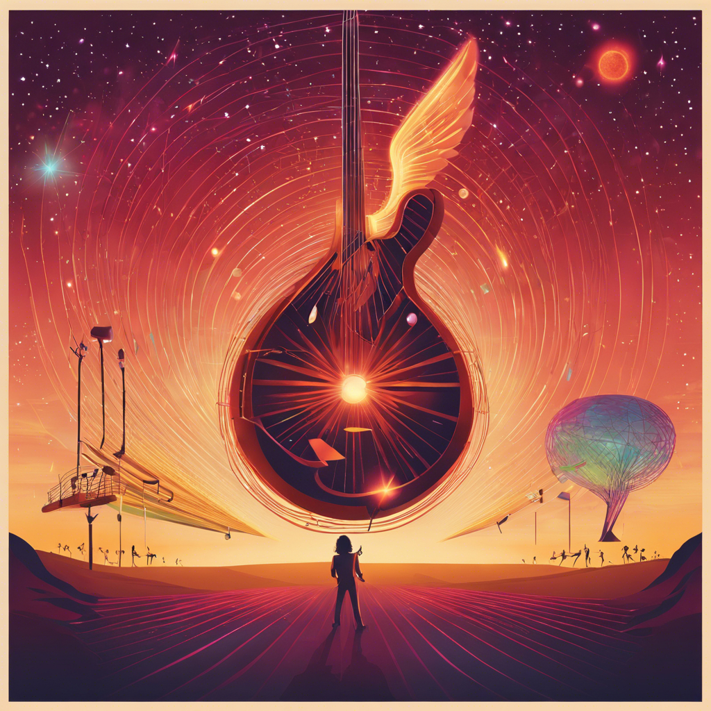 the whole universe is a giant guitar