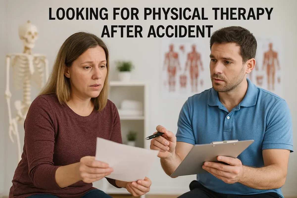 Looking for physical therapy after accident