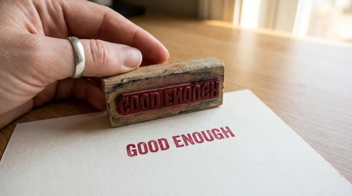 good enough stamp