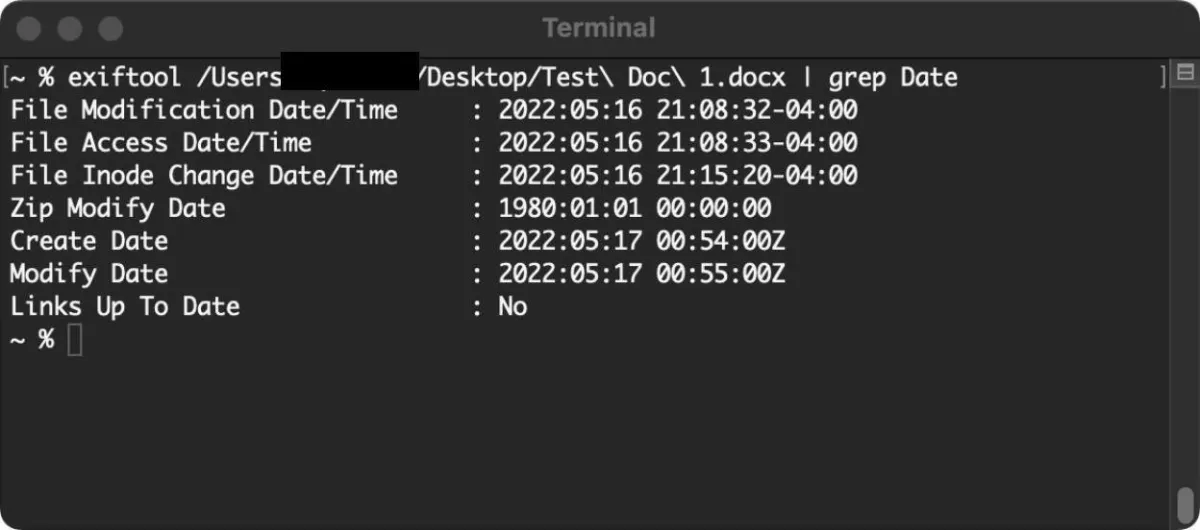How to Use ExifTool to Look at Metadata
