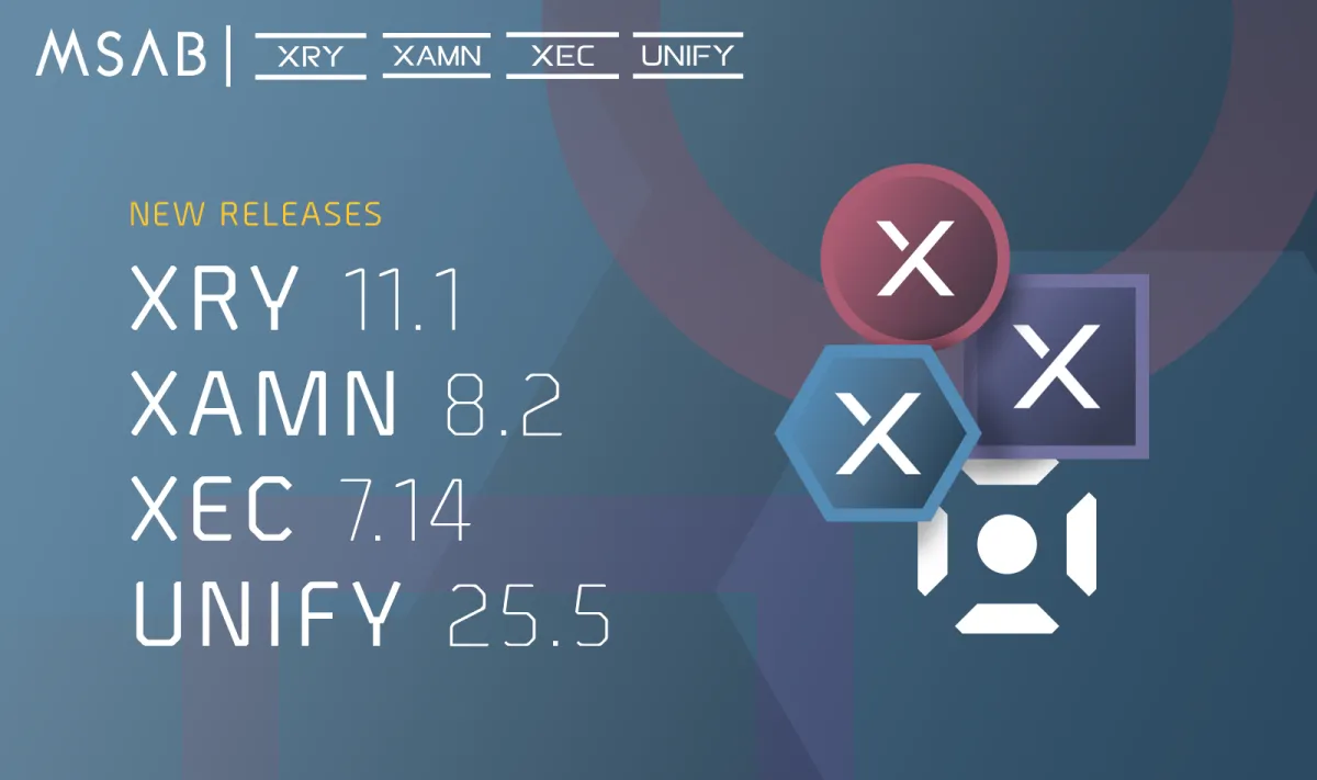 Now Available: XRY 11.2, XAMN 8.2, UNIFY 25.5, XEC 7.14, and KTE 11.2