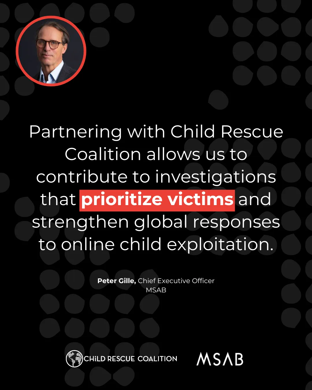 MSAB and Child Rescue Coalition to Combat Online Child Sexual Abuse

