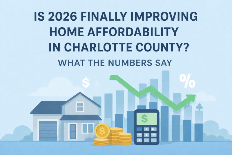 Is 2026 Finally Improving Home Affordability in Charlotte County? What the Numbers Say