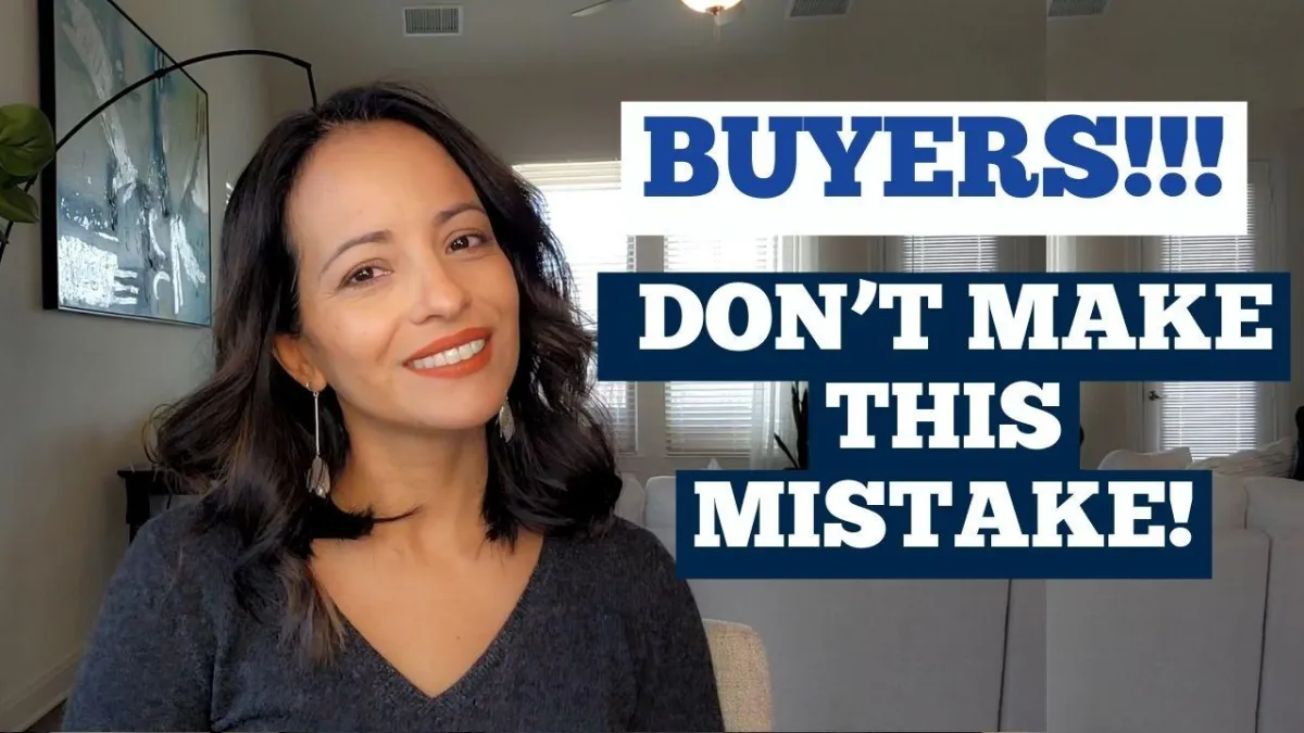 Buyers, don’t make this mistake!