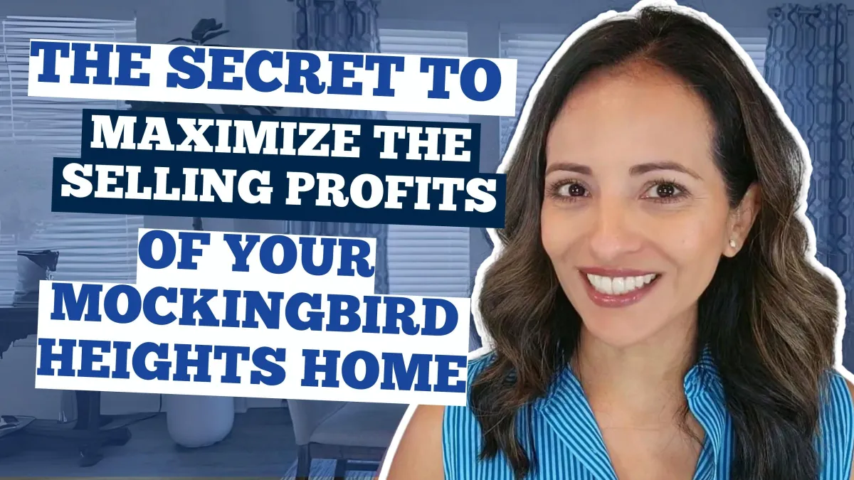 Isabel shares the secret to selling your Mockingbird Heights home!