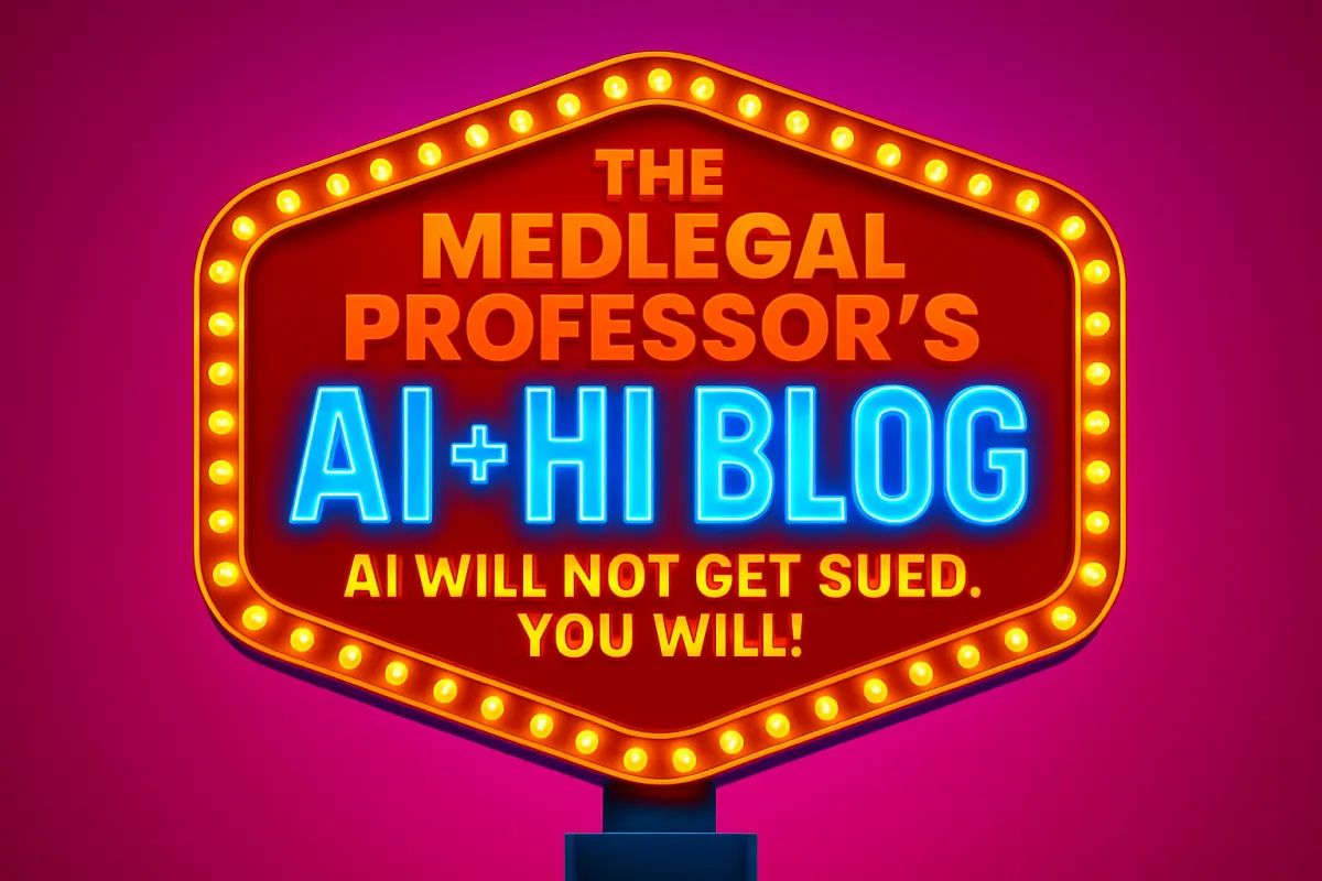 AI Will Not Get Sued. You Will!