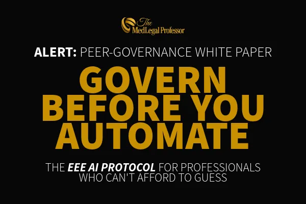 Governance isn’t optional anymore.