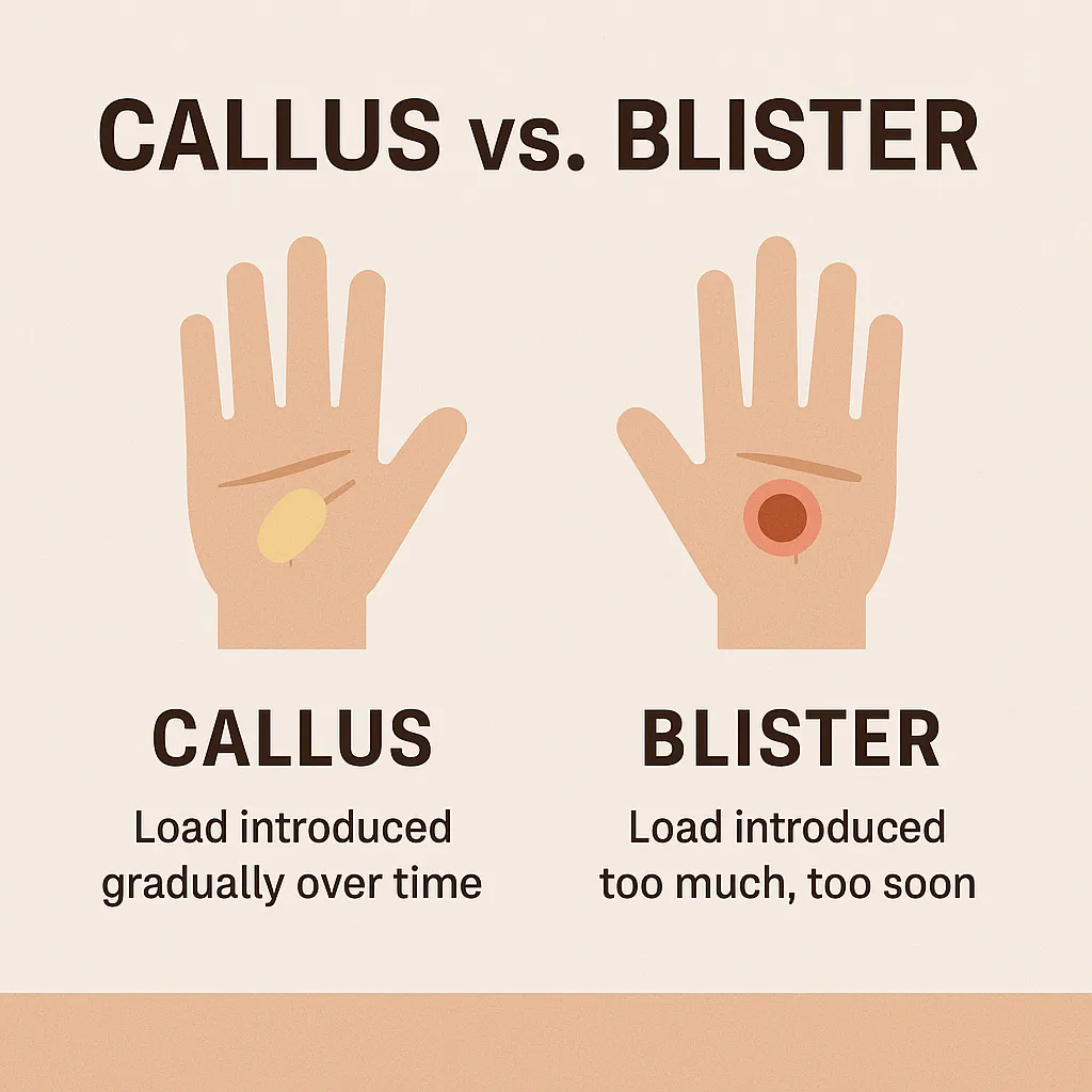 callus vs blister