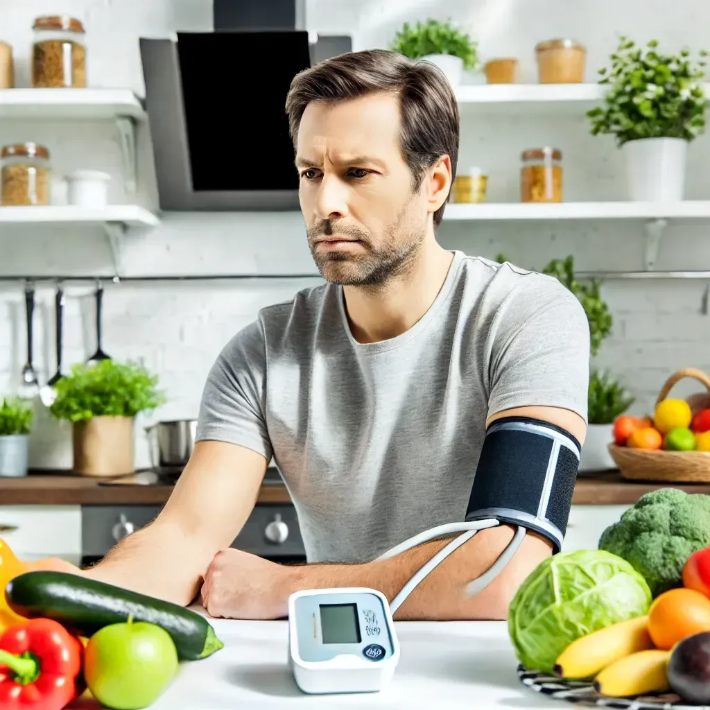 Pressão alta e Alimentação