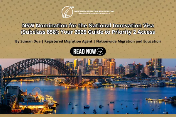 NSW Nomination for the National Innovation Visa (Subclass 858): Your 2025 Guide to Priority 2 Access