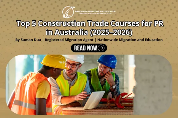 Top 5 Construction Trade Courses for PR in Australia (2025–2026)