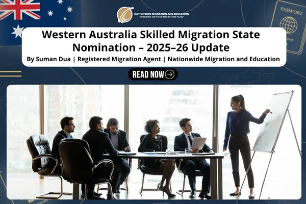Western Australia Skilled Migration State Nomination – 2025–26 Update