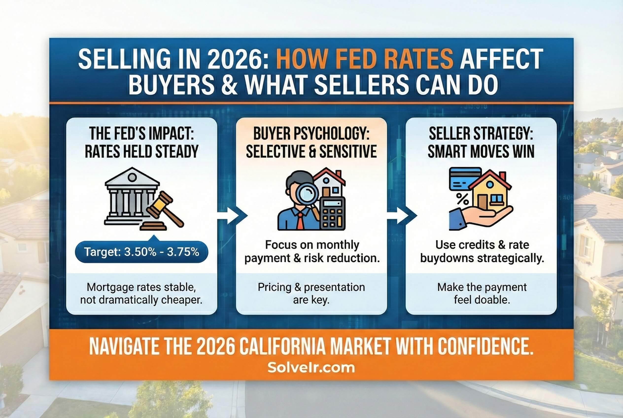 Selling a Home in 2026: How Fed Rates Affect Buyers