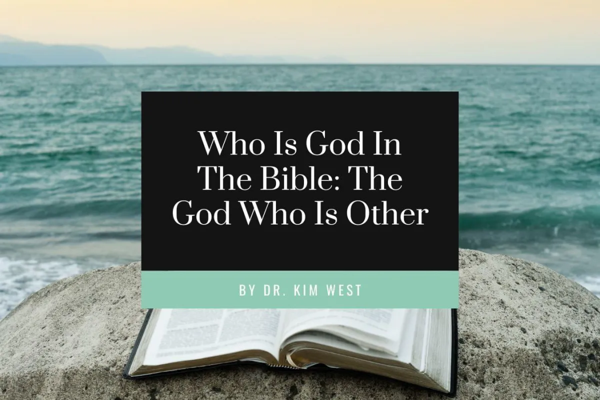 who is God in the bible blog cover